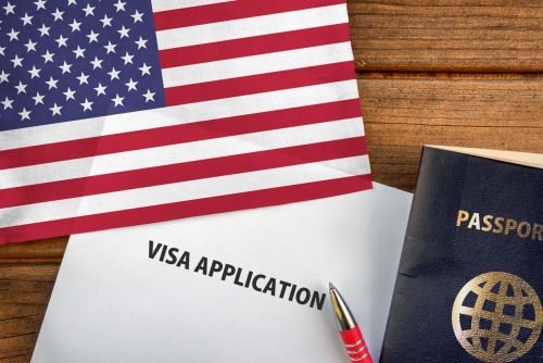 United States Visa application form